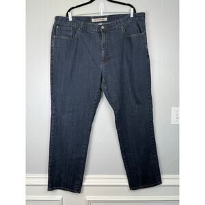 Cutter & Buck Men’s Jeans 44 Big Tall Straight Fit Dark Wash Comfort Denim